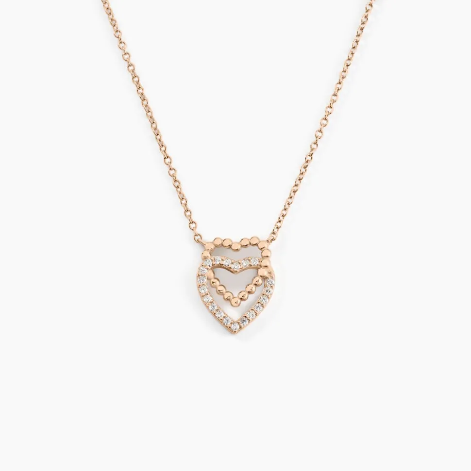 Collier Ottavia Argent Rose Oxyde De Zirconium