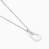 Collier Peer Argent Blanc Oxyde De Zirconium|Marc Orian