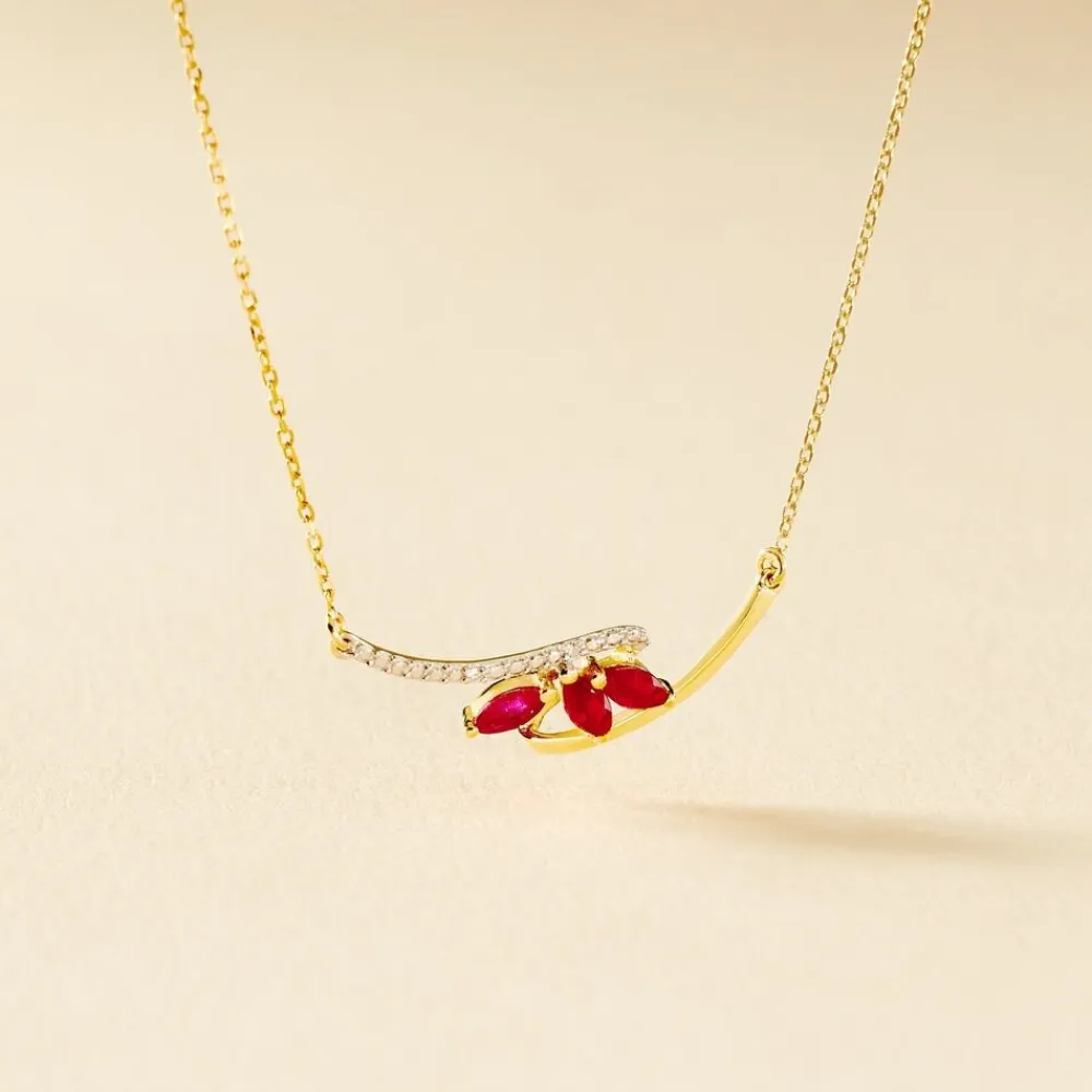 Collier Petale Et Diamant|Marc Orian Hot