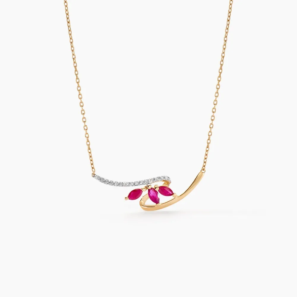 Collier Petale Et Diamant|Marc Orian Hot