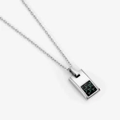 Collier Acier Argenté|PHEBUS HIM New