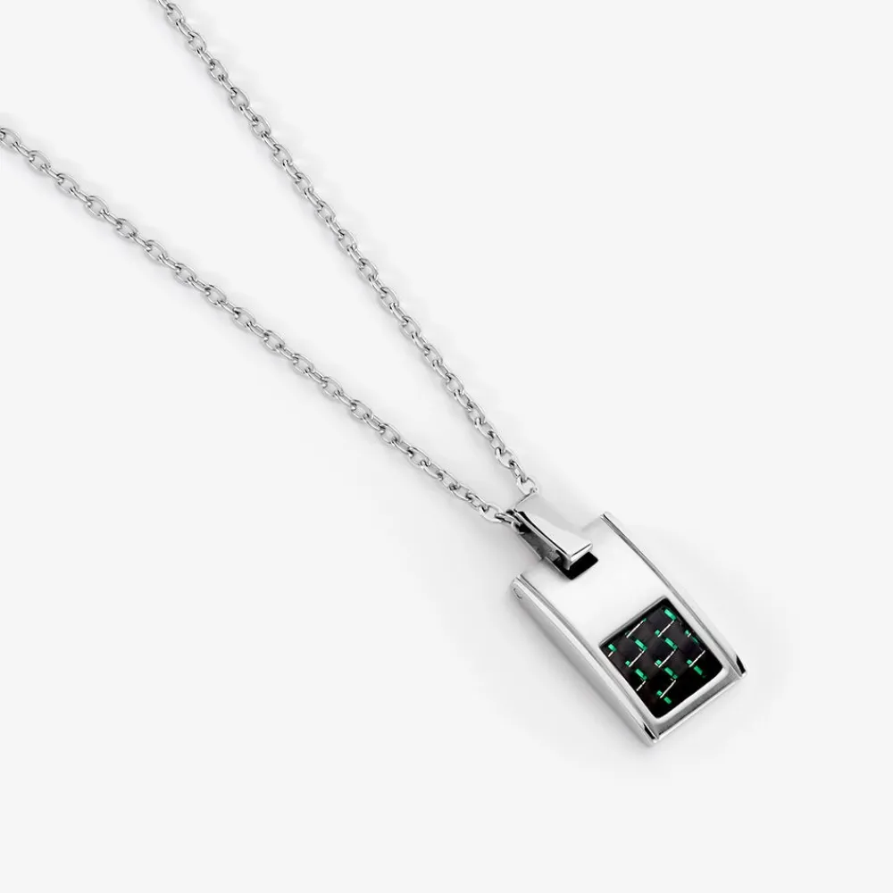 Collier Acier Argenté|PHEBUS HIM New