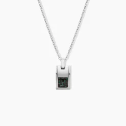 Collier Acier Argenté|PHEBUS HIM New