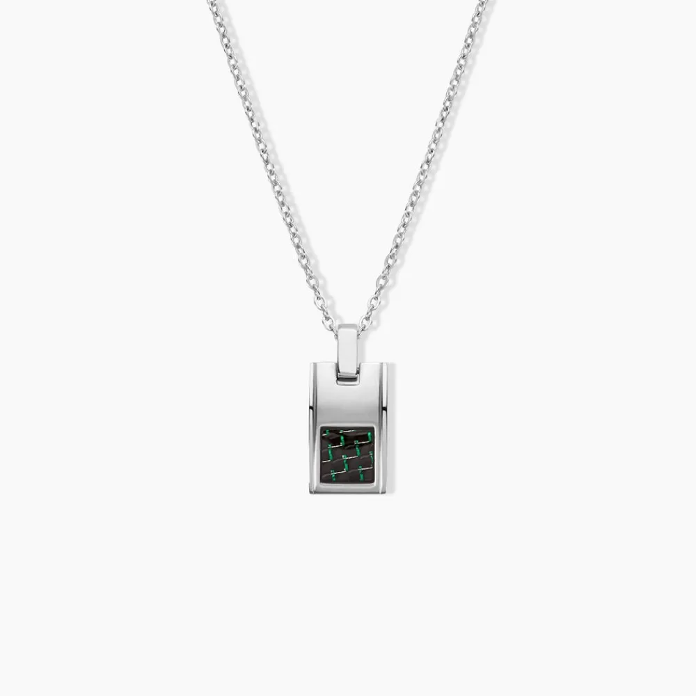 Collier Acier Argenté|PHEBUS HIM New
