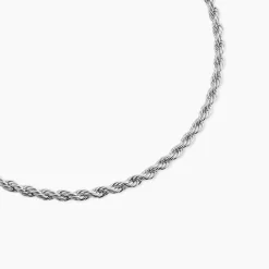 Collier Acier Blanc|PHEBUS HIM Discount
