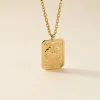 Collier Acier Jaune|PHEBUS HIM
