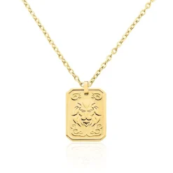 Collier Acier Jaune|PHEBUS HIM Discount