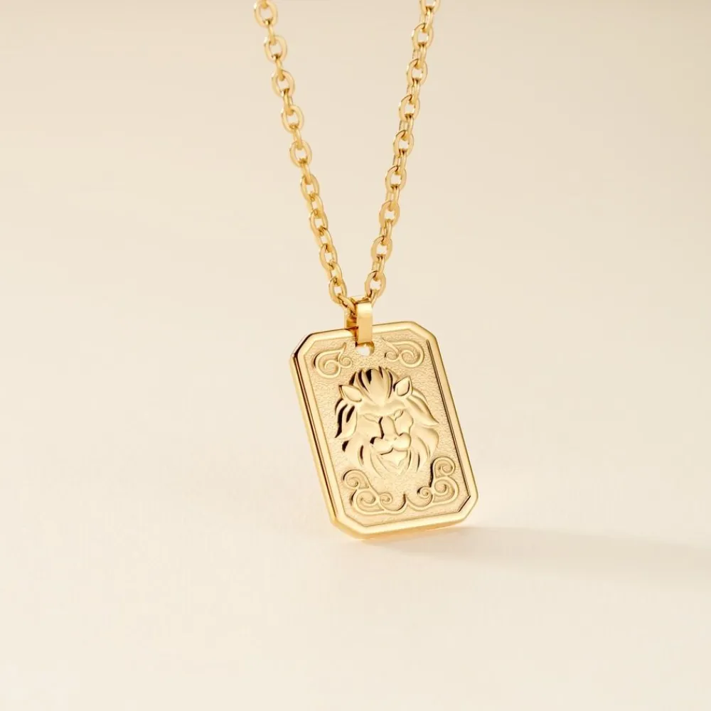 Collier Acier Jaune|PHEBUS HIM Discount