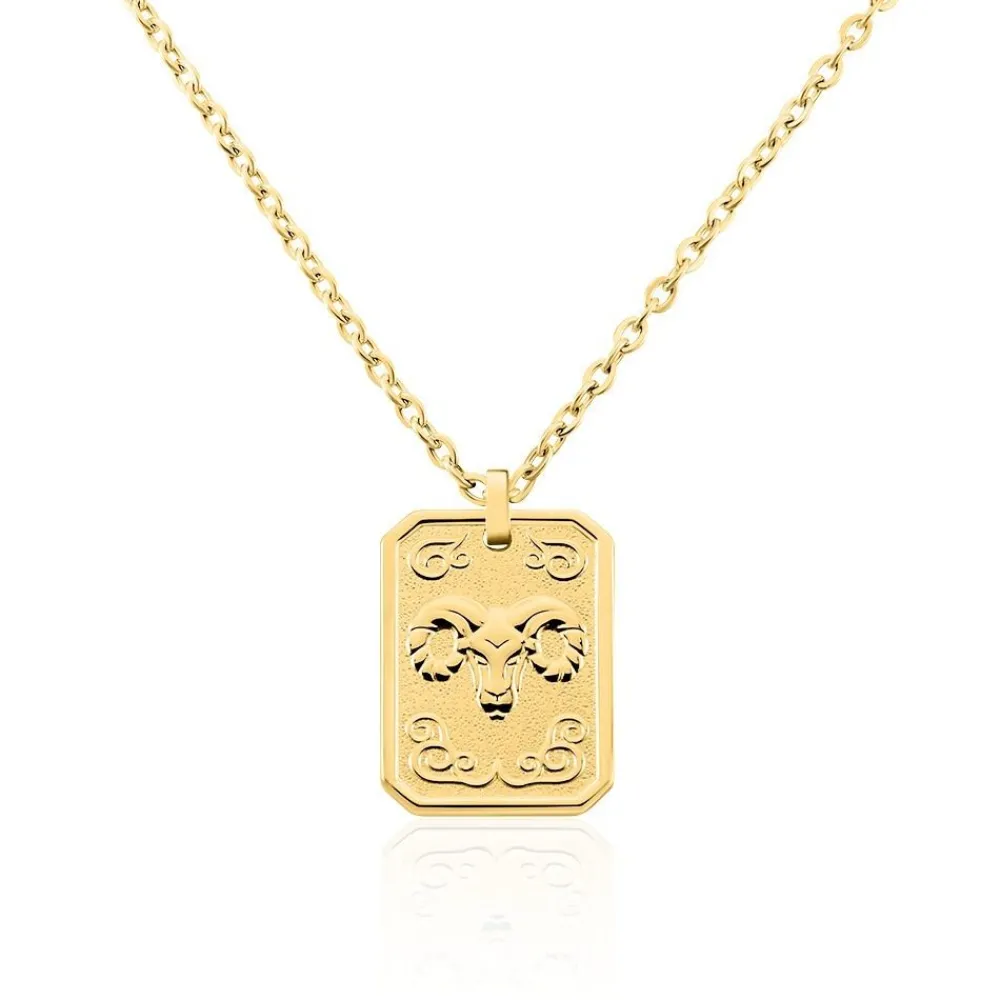 Collier Acier Jaune|PHEBUS HIM Online