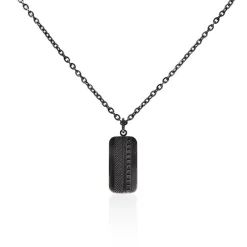 Collier Acier Noir|PHEBUS HIM Outlet