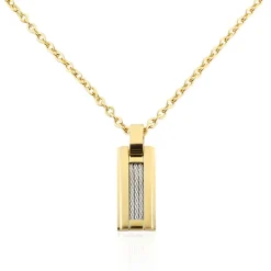 Collier Classique Acier Jaune|PHEBUS HIM Best