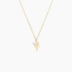 Collier Phillie Or Jaune