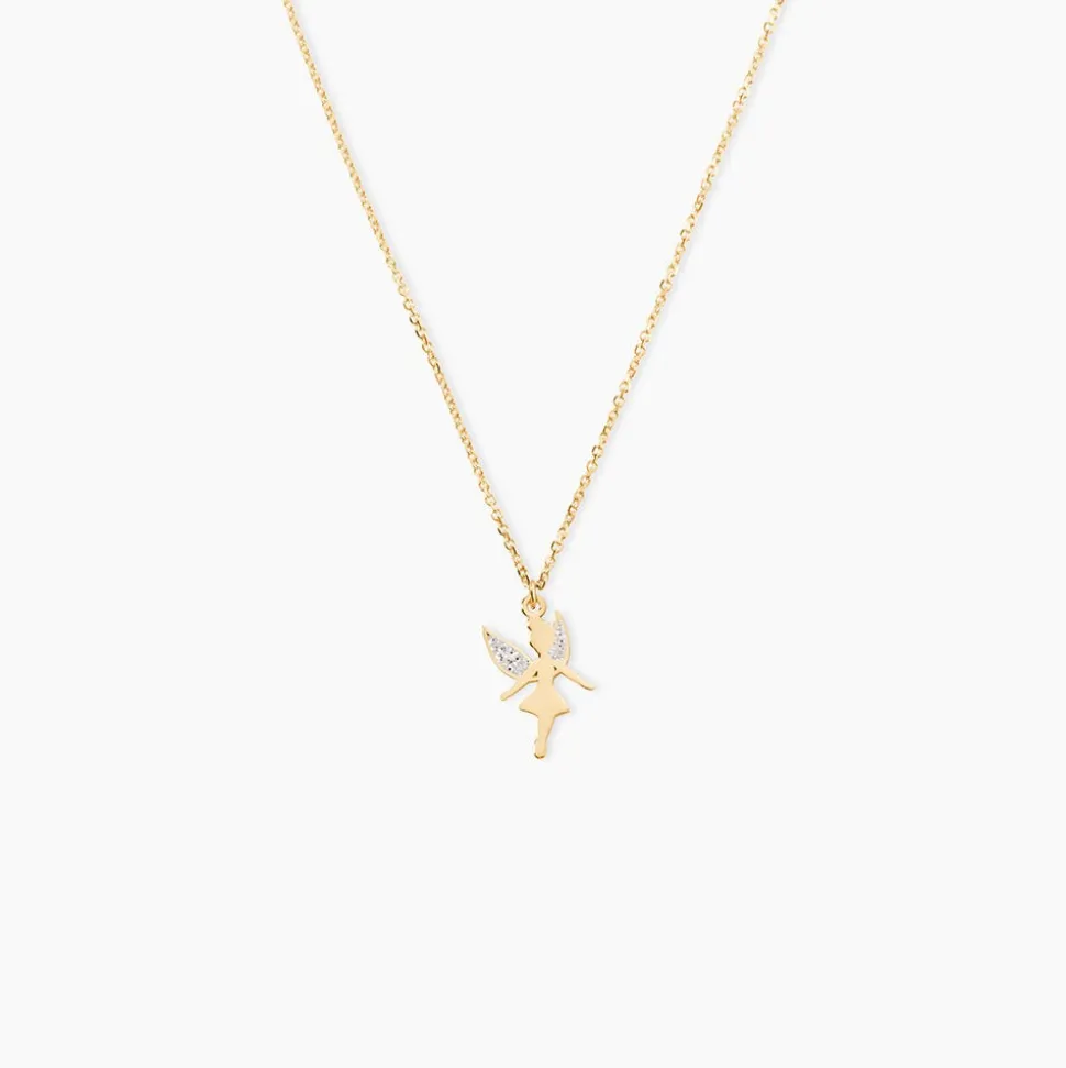 Collier Phillie Or Jaune