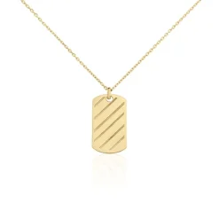Collier Plaque Or Rayden|Marc Orian Hot
