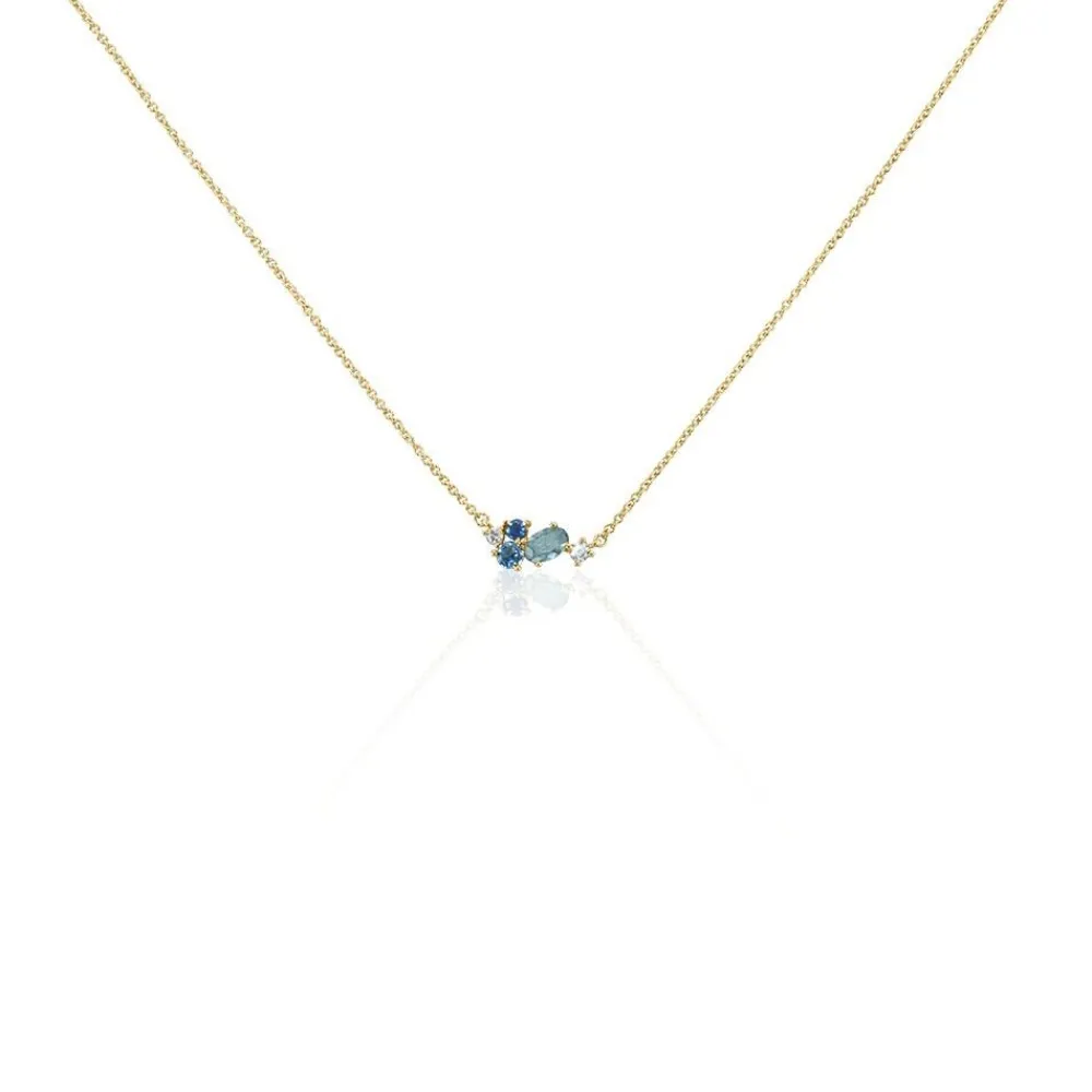 Collier Plaqué Or Era Pierre De Synthèse|Marc Orian Clearance