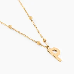 Collier Plaqué Or Jaune Lettra|Marc Orian Hot