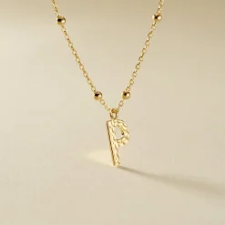 Collier Plaqué Or Jaune Lettra|Marc Orian Hot