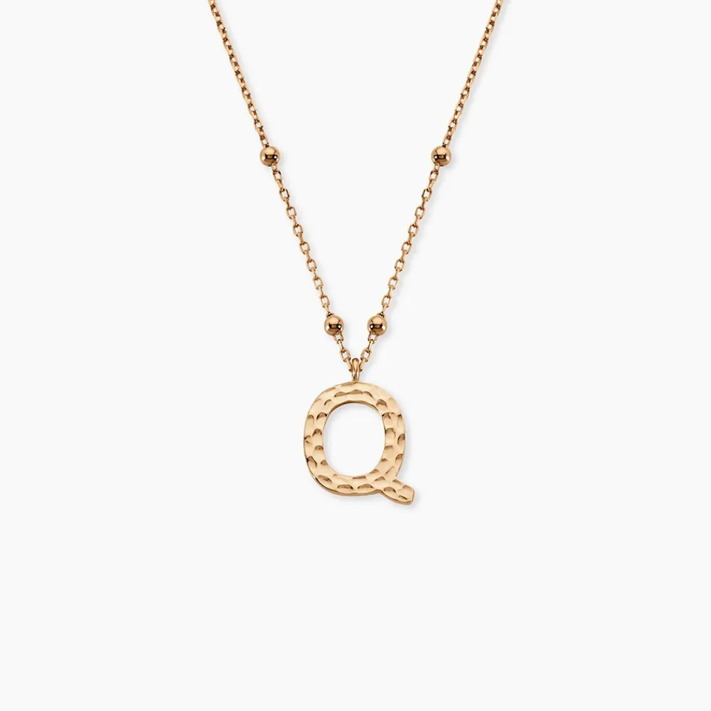 Collier Plaqué Or Jaune Lettra|Marc Orian Sale