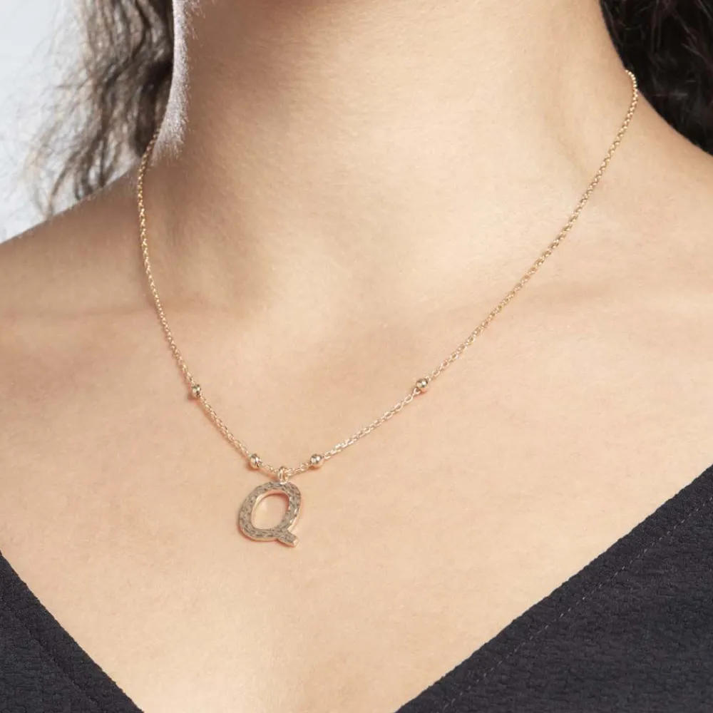 Collier Plaqué Or Jaune Lettra|Marc Orian Sale