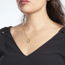 Collier Plaqué Or Jaune Lettra|Marc Orian Sale
