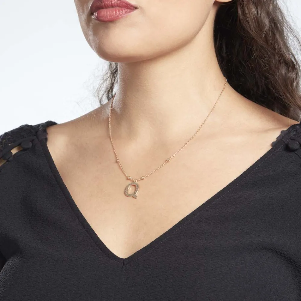 Collier Plaqué Or Jaune Lettra|Marc Orian Sale