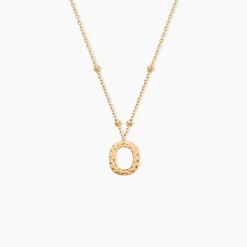 Collier Plaqué Or Jaune Lettra|Marc Orian New