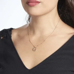 Collier Plaqué Or Jaune Lettra|Marc Orian Outlet