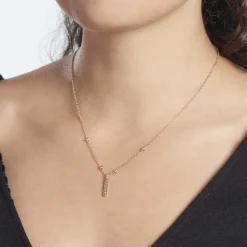 Collier Plaqué Or Jaune Lettra|Marc Orian Discount