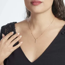 Collier Plaqué Or Jaune Lettra|Marc Orian Discount