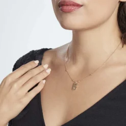 Collier Plaqué Or Jaune Lettra|Marc Orian Online
