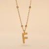 Collier Plaqué Or Jaune Lettra|Marc Orian Sale