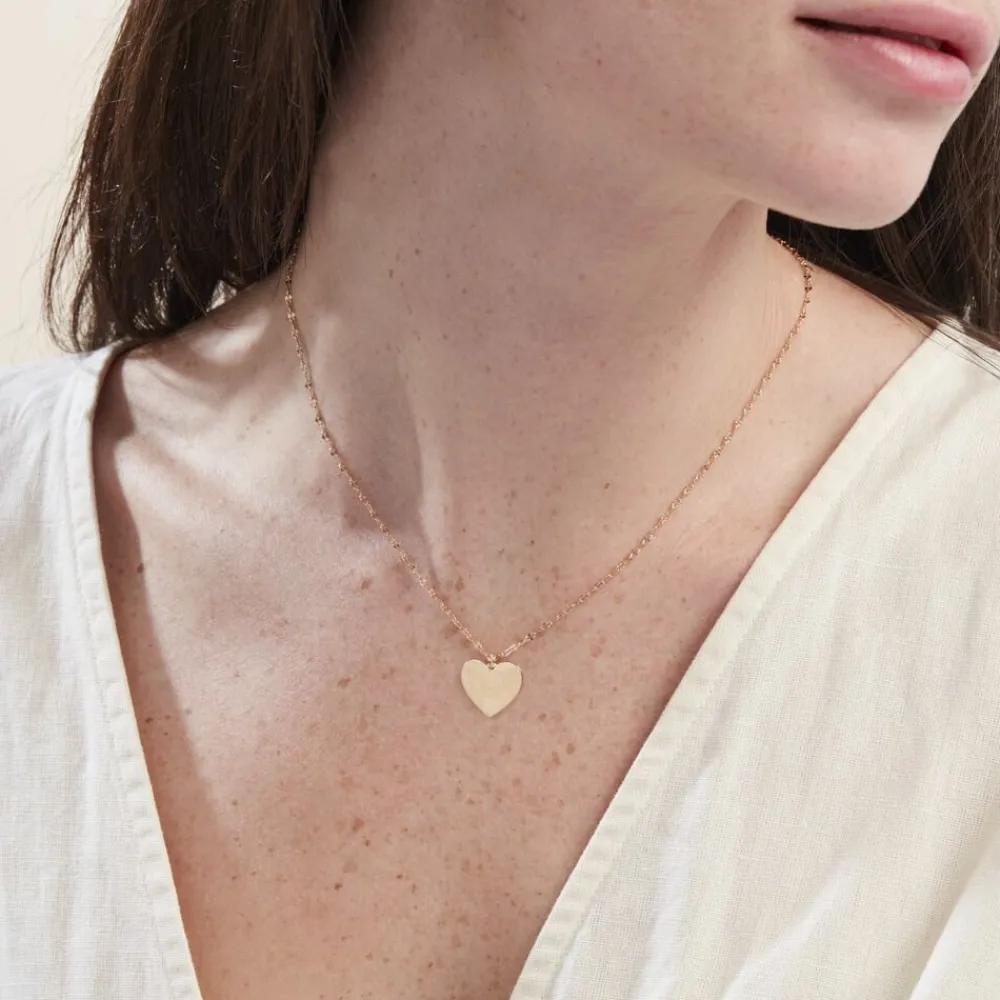 Collier Plaqué Or Jaune Luksa|Marc Orian Best