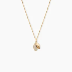 Collier Plaqué Or Jaune Simao Oxydes De Zirconium|Marc Orian Outlet