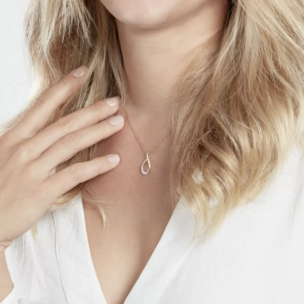 Collier Plaqué Or Joost Oxydes De Zirconium|Marc Orian Hot