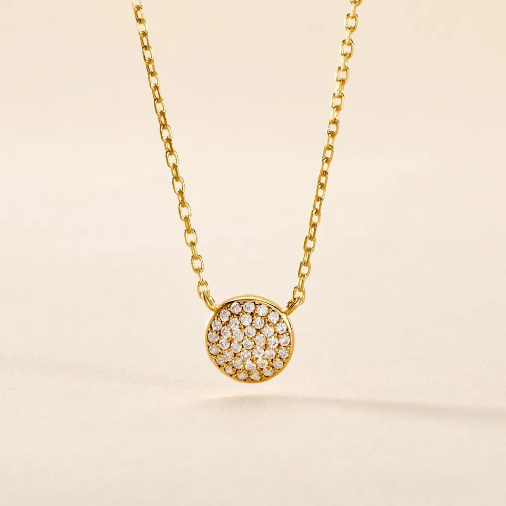 Collier Plaqué Or Larraso Oxydes De Zirconium|Marc Orian Hot