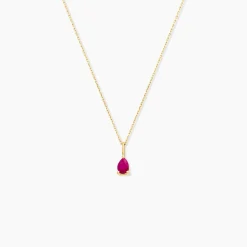 Collier Pluie D'Eclat Or Jaune Rubis