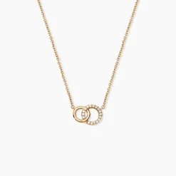 Collier Poeae Plaqué Or Jaune Oxyde De Zirconium|Marc Orian Sale