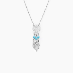 Collier Poehei Argent Blanc Cristaux De Swarovski|Marc Orian Clearance