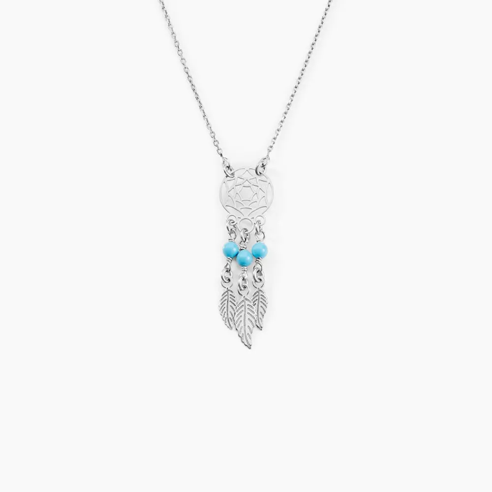 Collier Poehei Argent Blanc Cristaux De Swarovski|Marc Orian Clearance