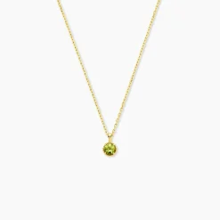 Collier Poem Argent Jaune Péridot|Marc Orian Outlet