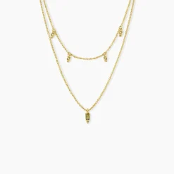 Collier Poem Argent Jaune Péridot|Marc Orian Best