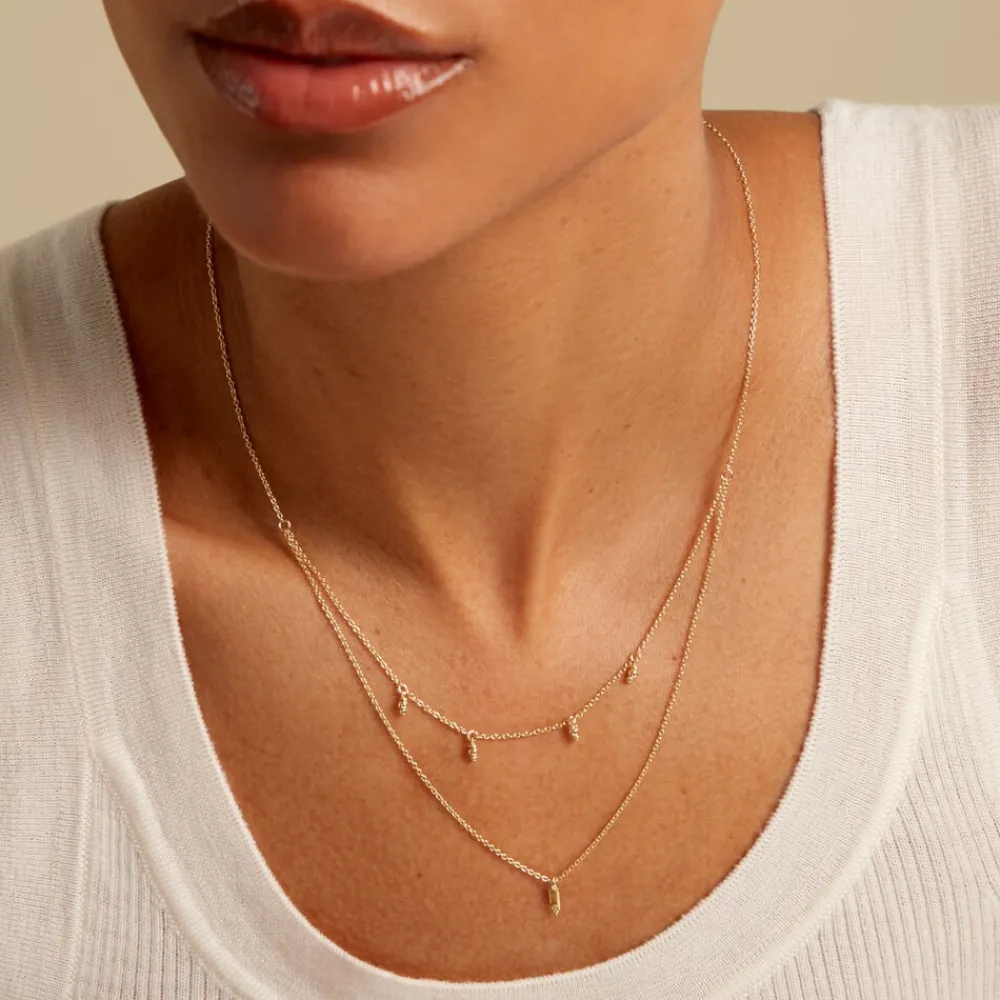 Collier Poem Argent Jaune Péridot|Marc Orian Best
