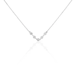 Collier Poenui Argent Blanc|Marc Orian