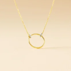 Collier Proserpine Or Jaune Diamant