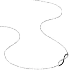 Collier Prudentia Argent Blanc Oxyde De Zirconium|Marc Orian Best