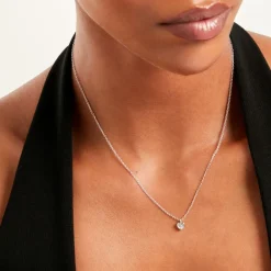 Collier Querida Argent Blanc Oxyde De Zirconium|Marc Orian Hot