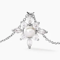 Collier Rhoda Argent Blanc Perle De Culture Oxyde De Zirconium|Marc Orian Clearance