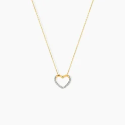 Collier Rhodia Or Jaune Diamant