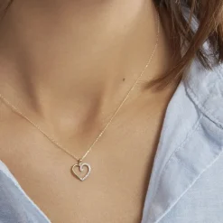 Collier Rhodia Or Jaune Diamant