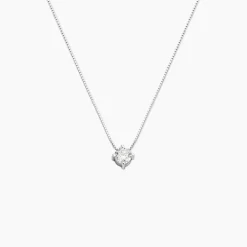 Collier Rio Argent Blanc Oxyde De Zirconium
